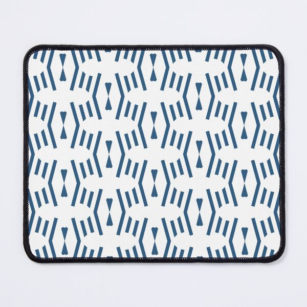 Item preview, Blue and White Vertical Stripe Chevron Pattern - Hue Coordinates w/ Coloro / WGSN 2022 Spring / Summer Trending Color Atlantic Blue 115-35-20 designed and sold by ColorOfTheYears.