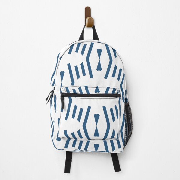 Item preview, Blue and White Vertical Stripe Chevron Pattern - Hue Coordinates w/ Coloro / WGSN 2022 Spring / Summer Trending Color Atlantic Blue 115-35-20 designed and sold by ColorOfTheYears.