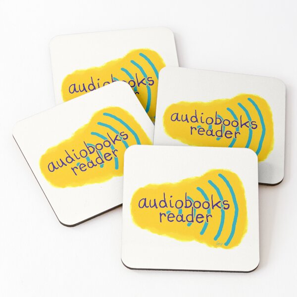Item preview, Audiobooks reader (orange) designed and sold by MentaLee.
