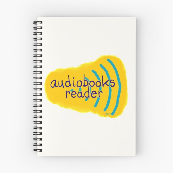 Item preview, Audiobooks reader (orange) designed and sold by MentaLee.