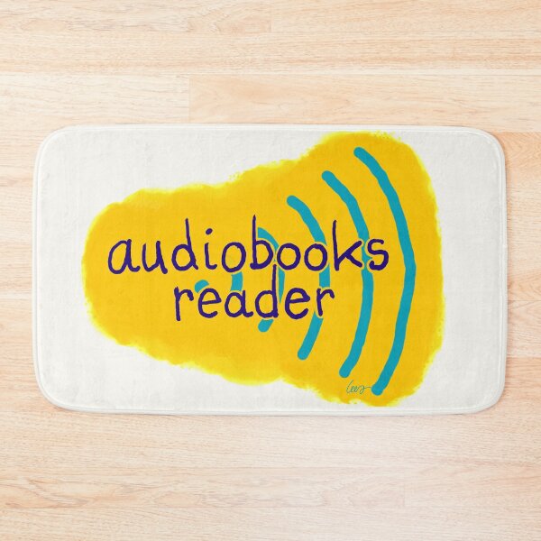 Item preview, Audiobooks reader (orange) designed and sold by MentaLee.