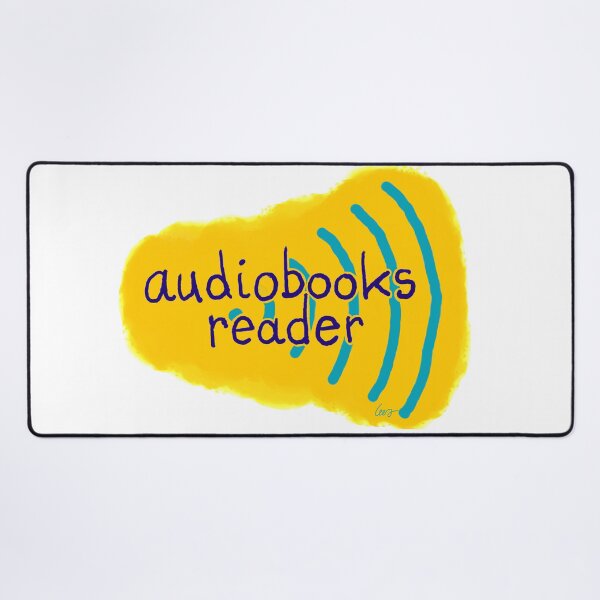 Item preview, Audiobooks reader (orange) designed and sold by MentaLee.