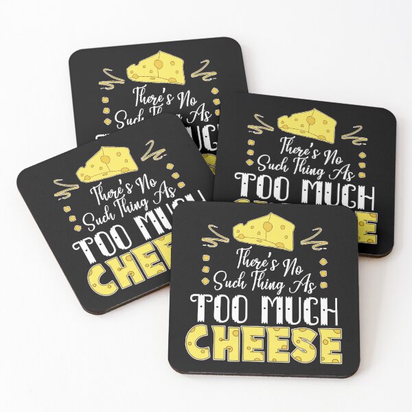 Item preview, There's No Such Thing As Too Much Cheese (Dark) designed and sold by the-krisney-way.