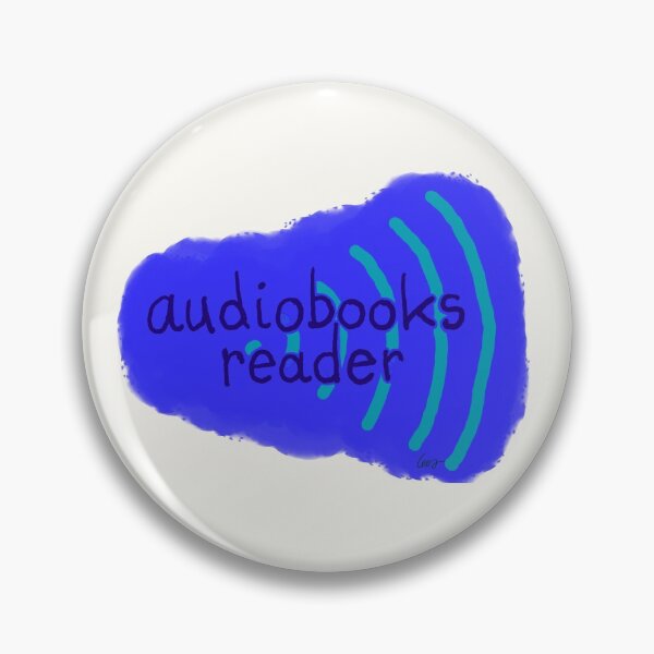 Item preview, Audiobooks reader (blue) designed and sold by MentaLee.