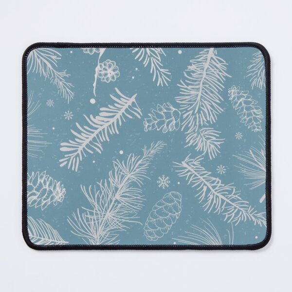 Item preview, Winter Christmas In White And Blue designed and sold by loveoceanair.