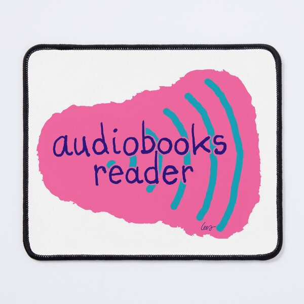 Item preview, Audiobooks reader (pink) designed and sold by MentaLee.
