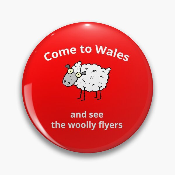 Item preview, Woolly flyers - White wording designed and sold by WelshStuff.