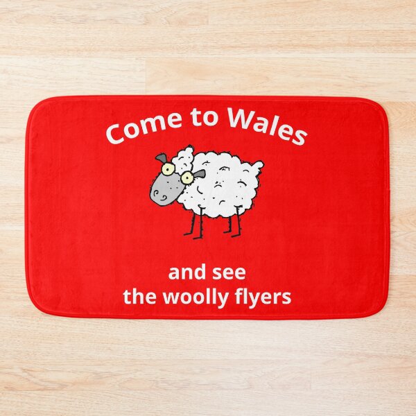 Item preview, Woolly flyers - White wording designed and sold by WelshStuff.