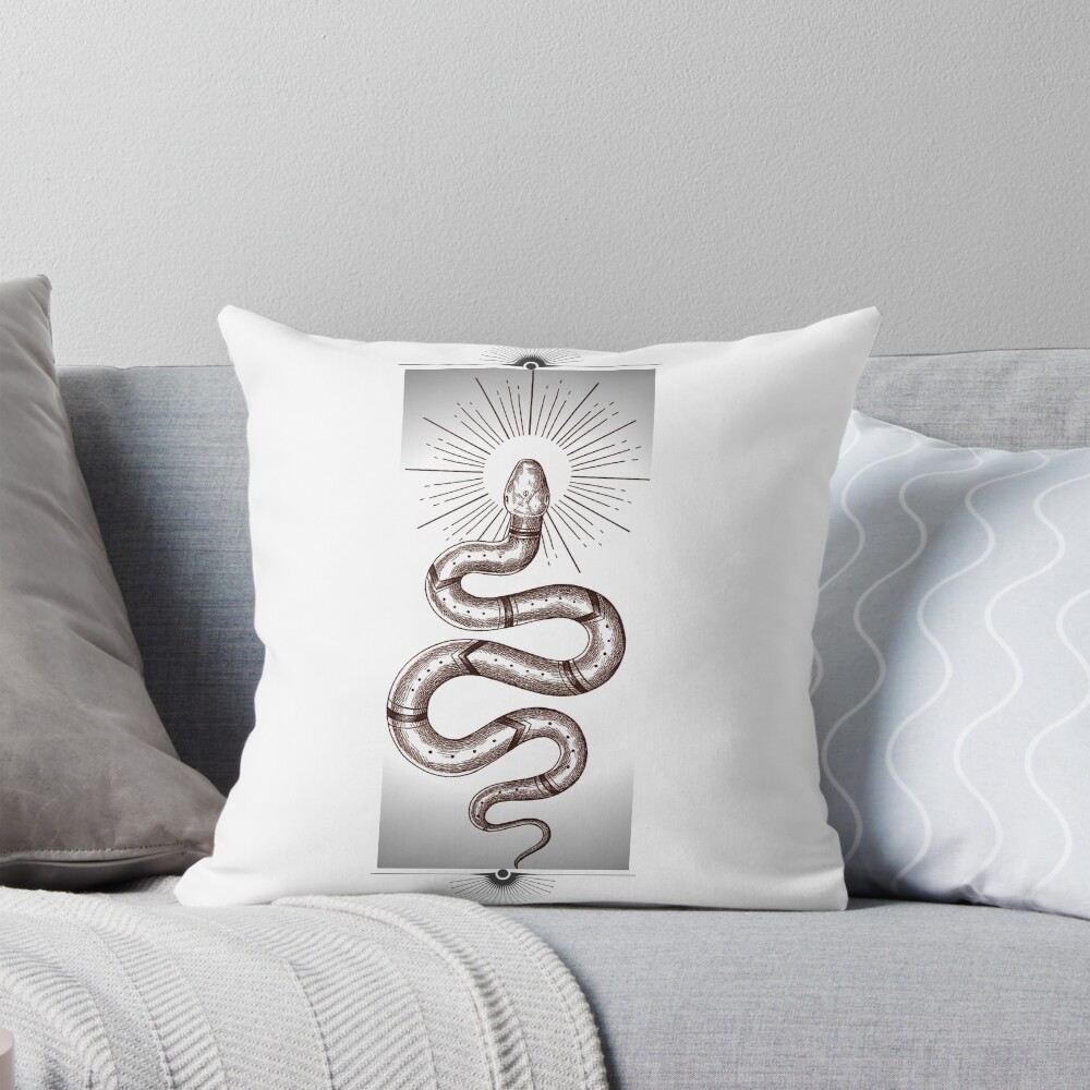 Item preview, Throw Pillow designed and sold by Ink-and-Thread.