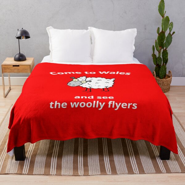Item preview, Woolly flyers - White wording designed and sold by WelshStuff.