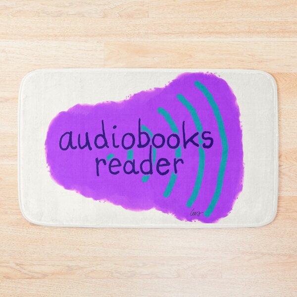 Item preview, Audiobooks reader (purple) designed and sold by MentaLee.