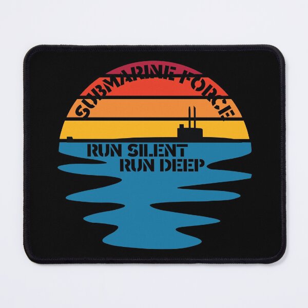 Item preview, Sunset Submarine Force Run Silent Plain designed and sold by MadMando.