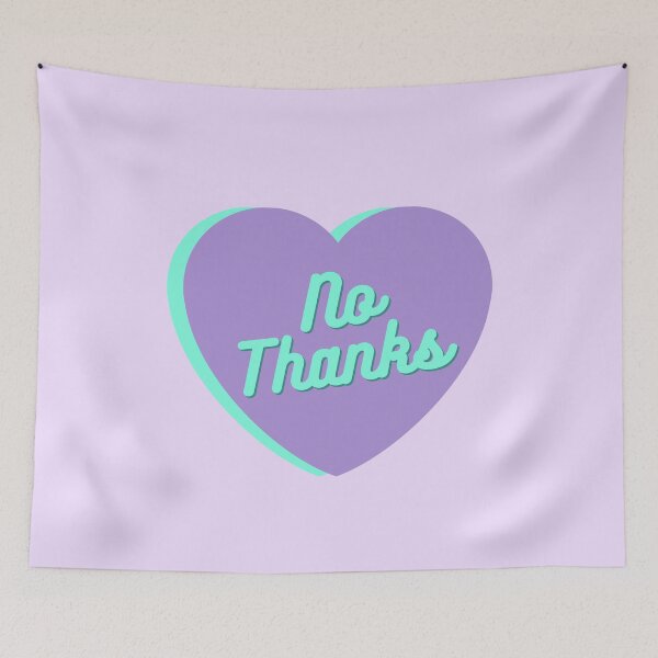Item preview, No Thanks Heart designed and sold by bridglet.