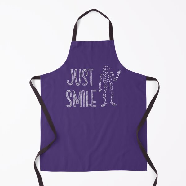 Item preview, Just smile skeleton with purple background designed and sold by Crystal Raymond.