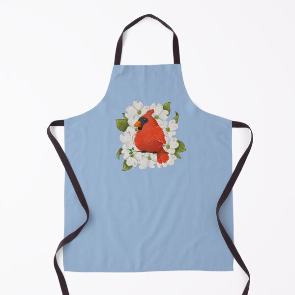 Item preview, Cardinal on Dogwood Flowers designed and sold by SewCharlotte.