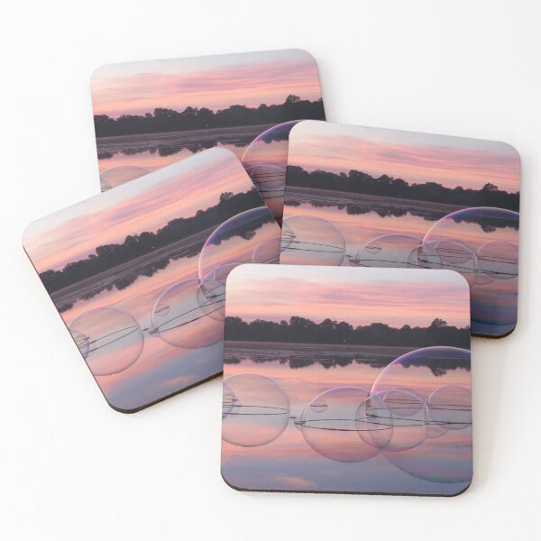 Item preview, Giant Bubbles Reflected in Sunrise Over a Lake - The Vicksburg Collection designed and sold by Sam Morrison.