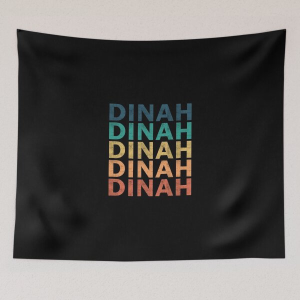 Item preview, Dinah Name T Shirt - Dinah Vintage Retro Name Gift Item Tee designed and sold by omodong176.