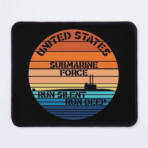Item preview, Sunset US Submarine Force Run Silent Plain designed and sold by MadMando.