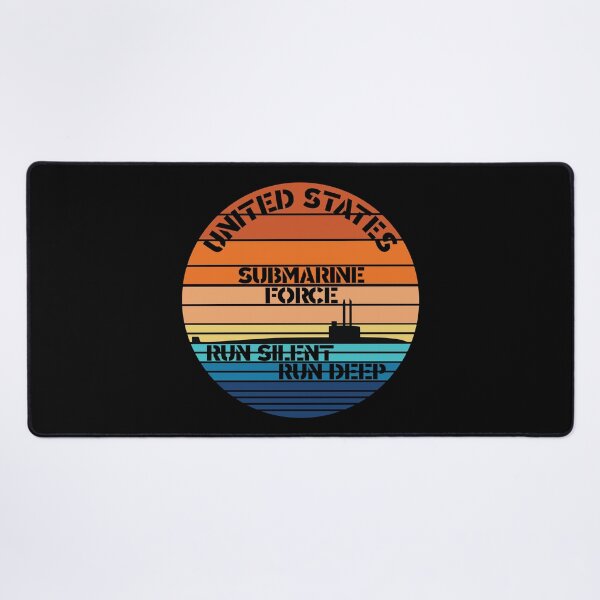 Item preview, Sunset US Submarine Force Run Silent Plain designed and sold by MadMando.