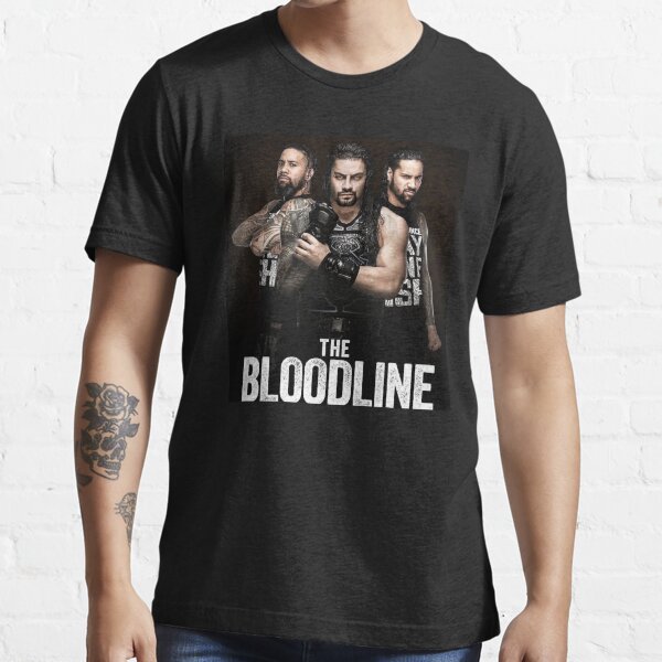 WWE Bloodline New Style Wrestling Essential T-Shirt
