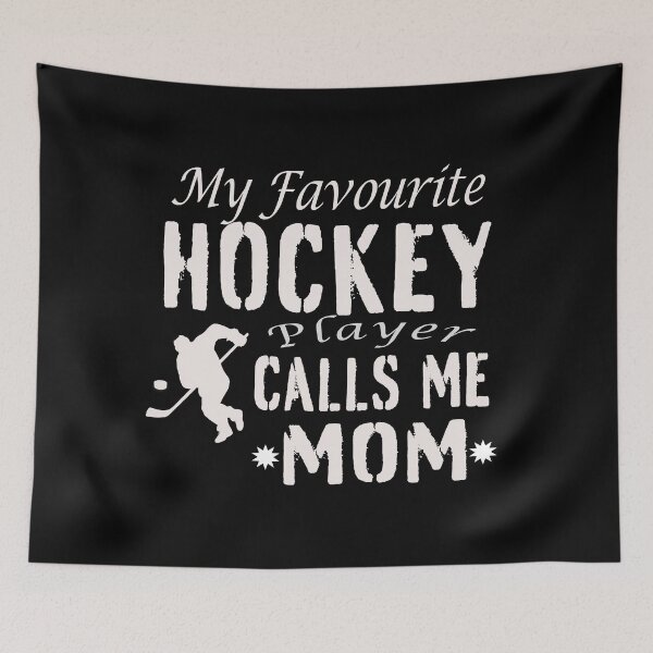 Item preview,  My Favorite Hockey Player Calls Me Mom designed and sold by david parry.