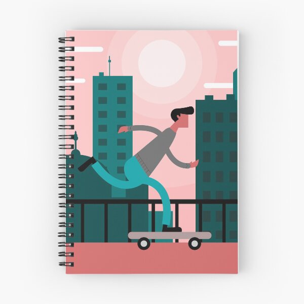 Aperçu de l'œuvre Affiche de planche à roulettes créée et vendue par CyclopsDesigns.