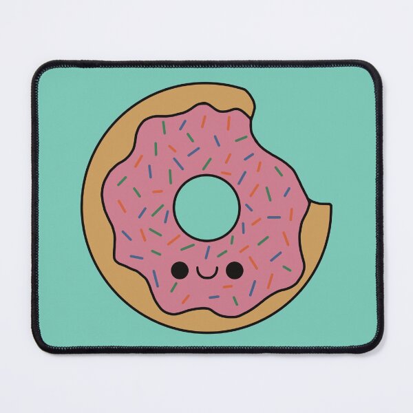 Item preview, Cute Strawberry Donut - Kawaii Donut designed and sold by KawaiiByDice.