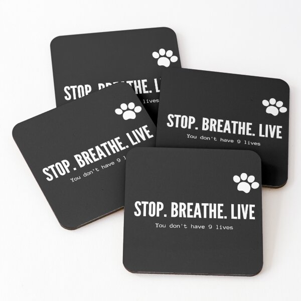 Item preview, Stop. Breathe. Live T- Shirts for Worn out and  Downhearted persons designed and sold by Ambothaim1997.