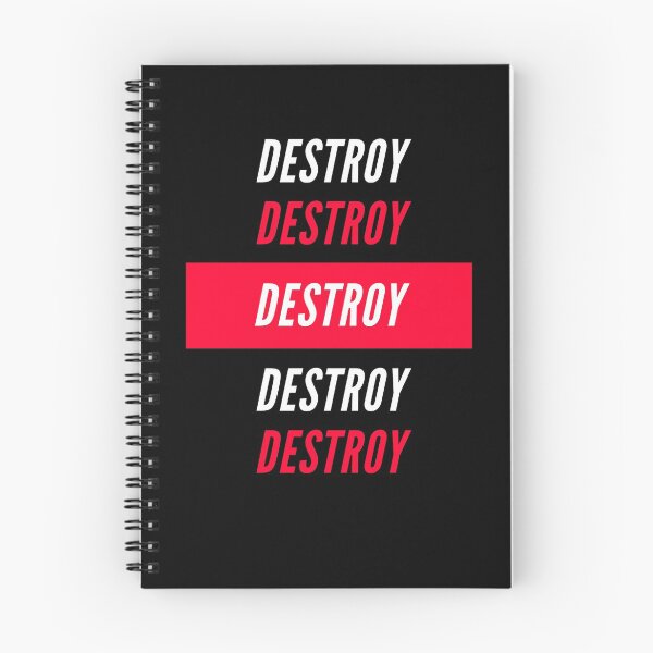 Item preview, Destroy designed and sold by Ink-and-Thread.