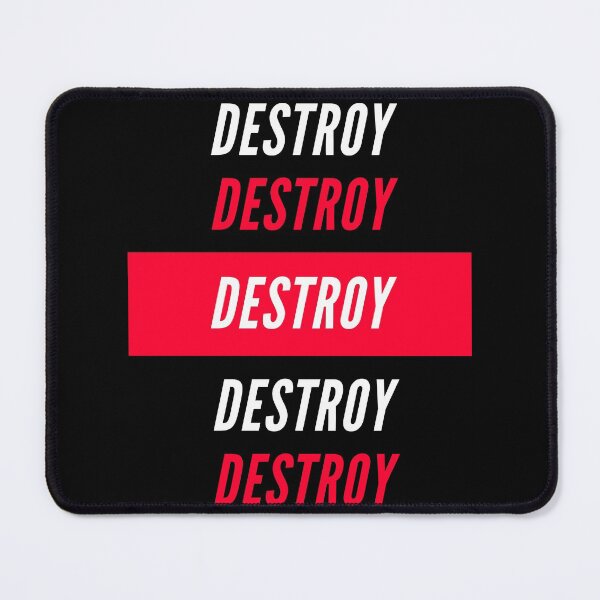 Item preview, Destroy designed and sold by Ink-and-Thread.