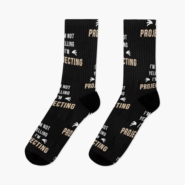 Item preview, I'm not yelling I'm projecting | speak louder | funny theater | life is just a stage designed and sold by 732Studio.