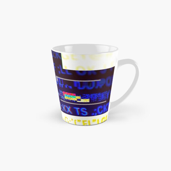 Neon Mug My Blood Type Is Coffee Pink 