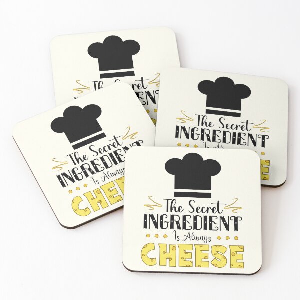 Item preview, The Secret Ingredient Is Always Cheese (Light) designed and sold by the-krisney-way.