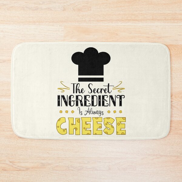 Item preview, The Secret Ingredient Is Always Cheese (Light) designed and sold by the-krisney-way.