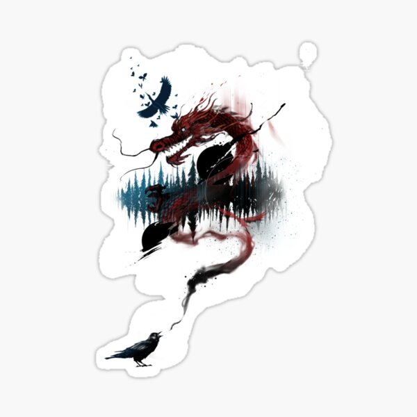 Nebulous Nightingale Sticker