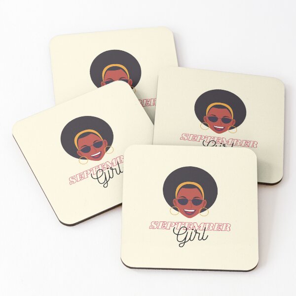 Item preview, September Girl 09 Is My Birthday Month September Afro Hair Ebony Woman Born in Birthday Gift For Women designed and sold by catchyology.