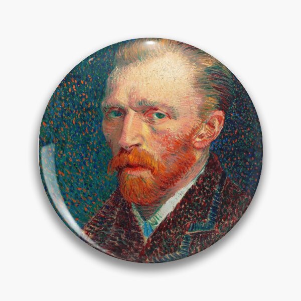 Item preview, Self-Portrait (1887) by Vincent Van Gogh. Original from the Art Institute of Chicago. (CC0 Licensed)  designed and sold by Nikiolilalala.