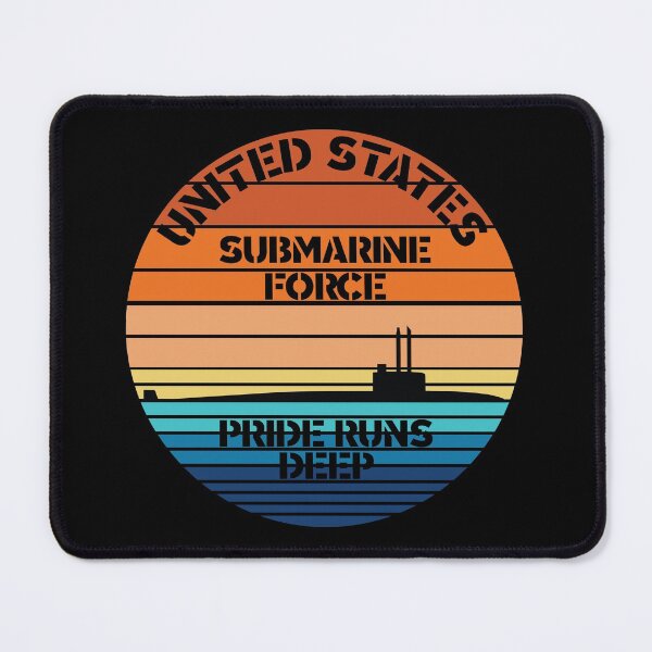 Item preview, Sunset US Sub Force Pride Runs Deep Plain designed and sold by MadMando.