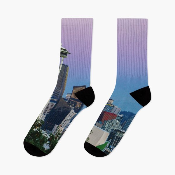 Item preview, Purple sky in Seattle designed and sold by Chee Sim.