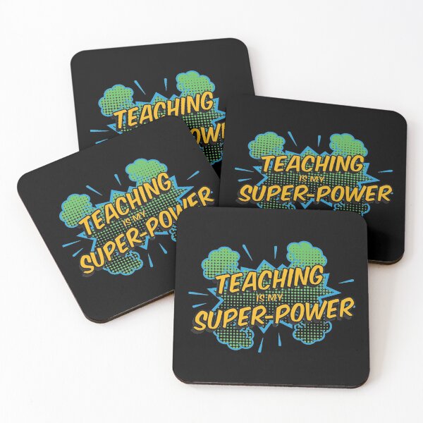 Item preview, Teaching Is My Superpower - Teacher designed and sold by DebbisPalette.
