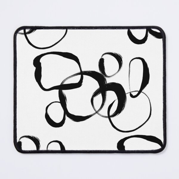 Item preview, Black Ink Abstract Art Painting designed and sold by MercuryV.