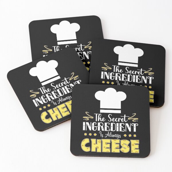 Item preview, The Secret Ingredient Is Always Cheese (Dark) designed and sold by the-krisney-way.