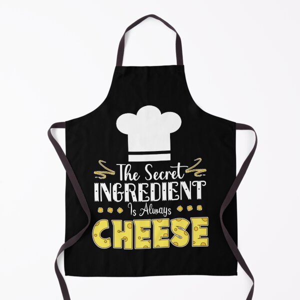 Item preview, The Secret Ingredient Is Always Cheese (Dark) designed and sold by the-krisney-way.