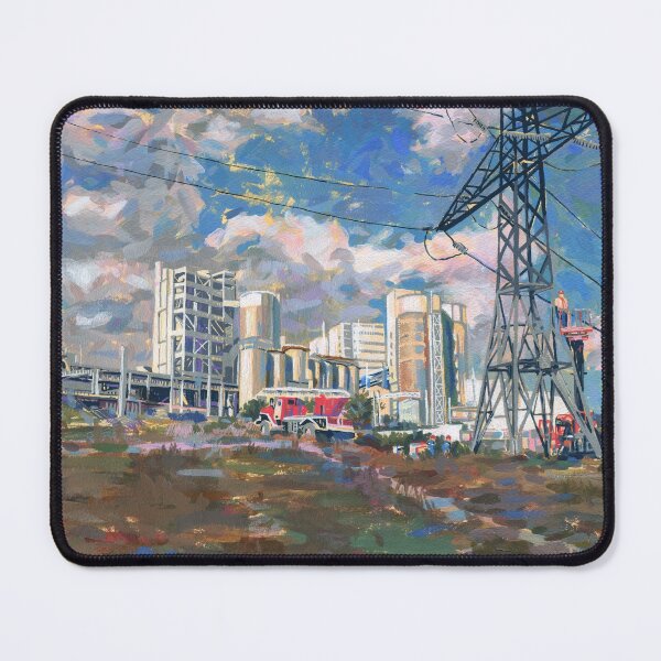Item preview, Industrial landscape designed and sold by Emma Reznikova.