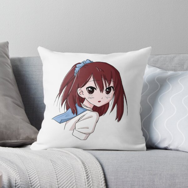 Anime Girls Throw Pillow