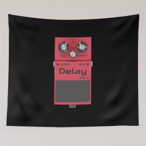 Item preview, Guitar Effects Pedal (Delay) designed and sold by Petrol Blue.