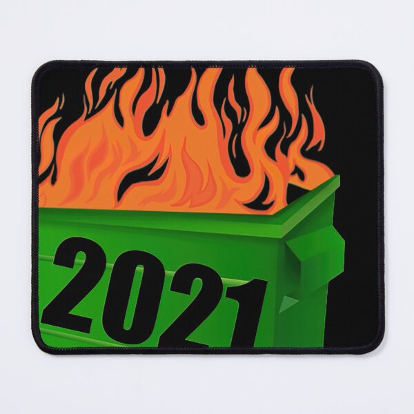 Item preview, Dumpster Fire 2021 Funny Meme Viral Quarantine Gift designed and sold by hagraceals.