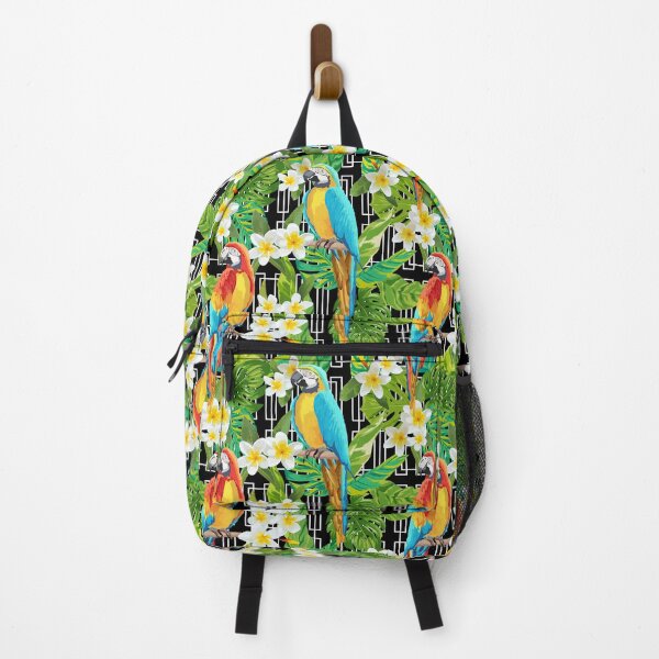 Item preview, Hawaiian Tropical Summer Paradise Floral Birds Parrots designed and sold by Ross-Sergey.