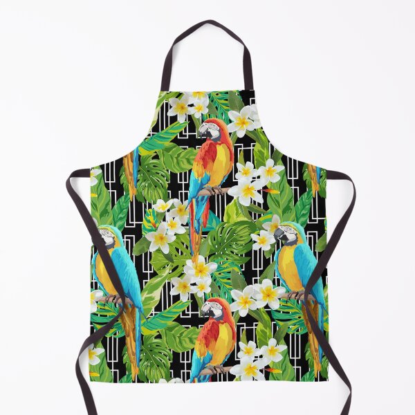 Item preview, Hawaiian Tropical Summer Paradise Floral Birds Parrots designed and sold by Ross-Sergey.