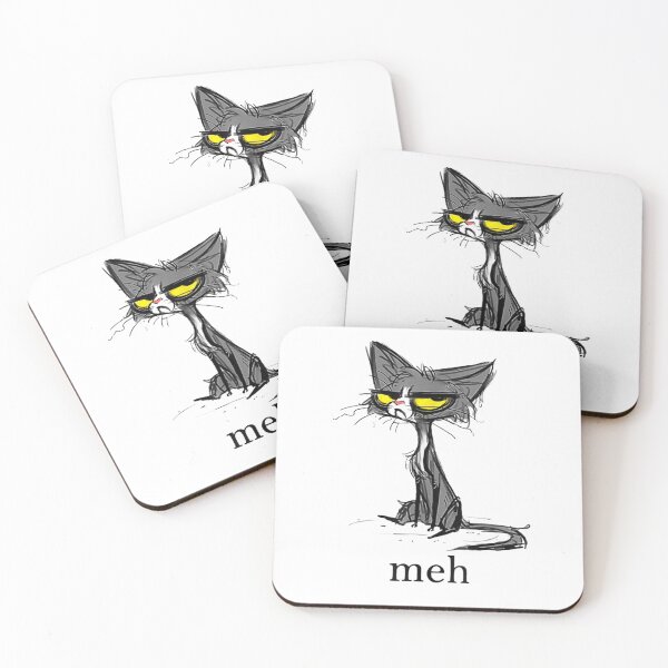 Item preview, Funny Meh Cat Lovers designed and sold by nicholsongregor.